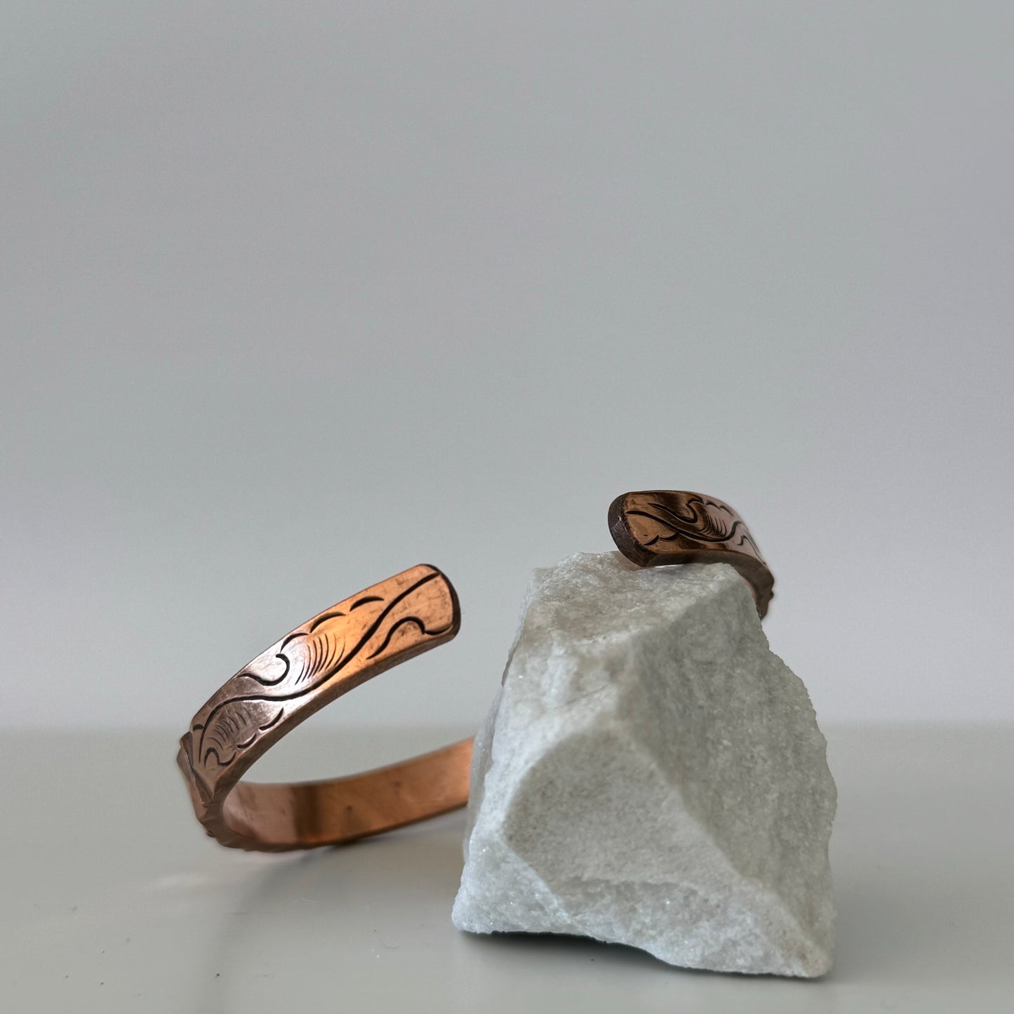 Copper Bracelet - Wind