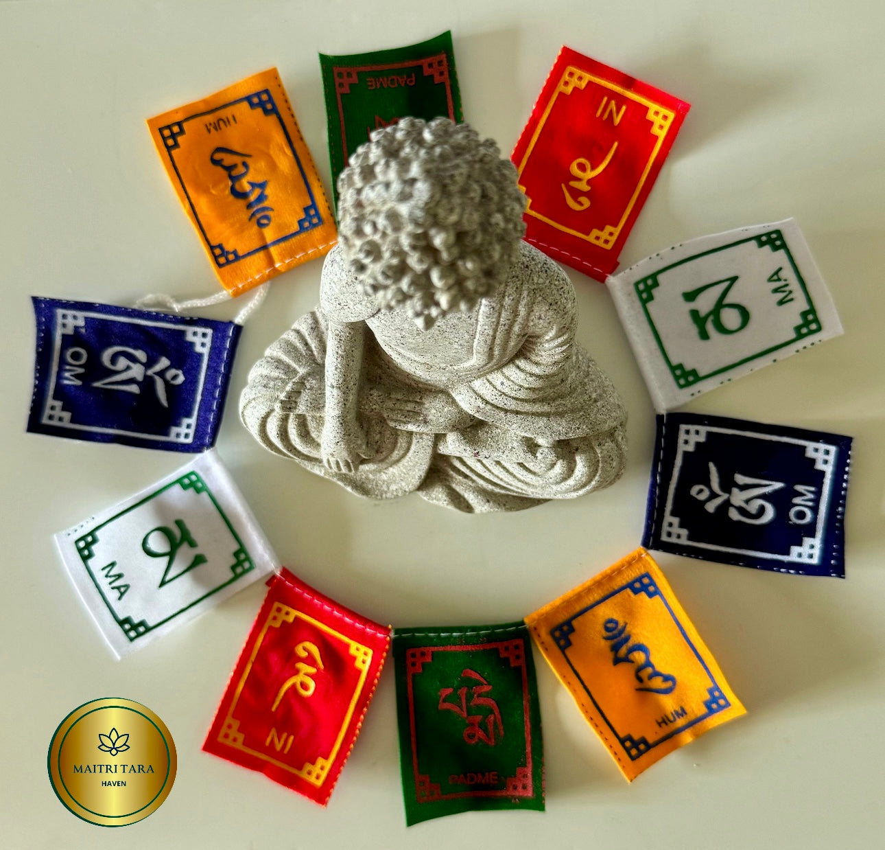Om Mani Peme Hum Prayer Flags
