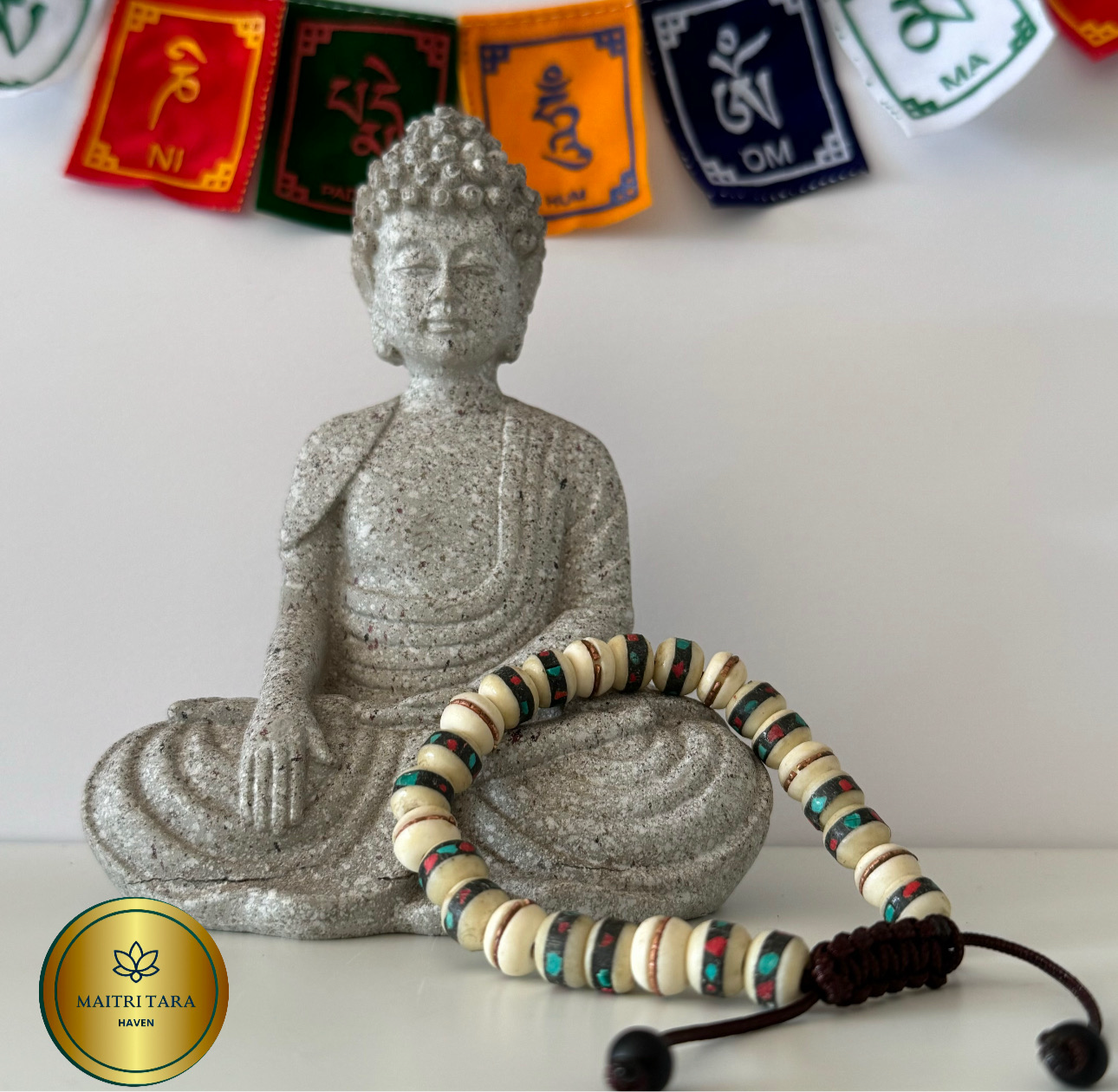Yak Bone - Wrist Mala