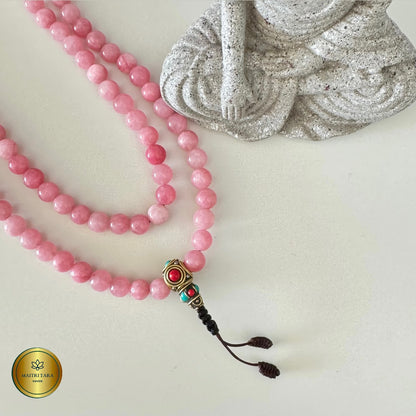 Heart Stone - Rose Quartz