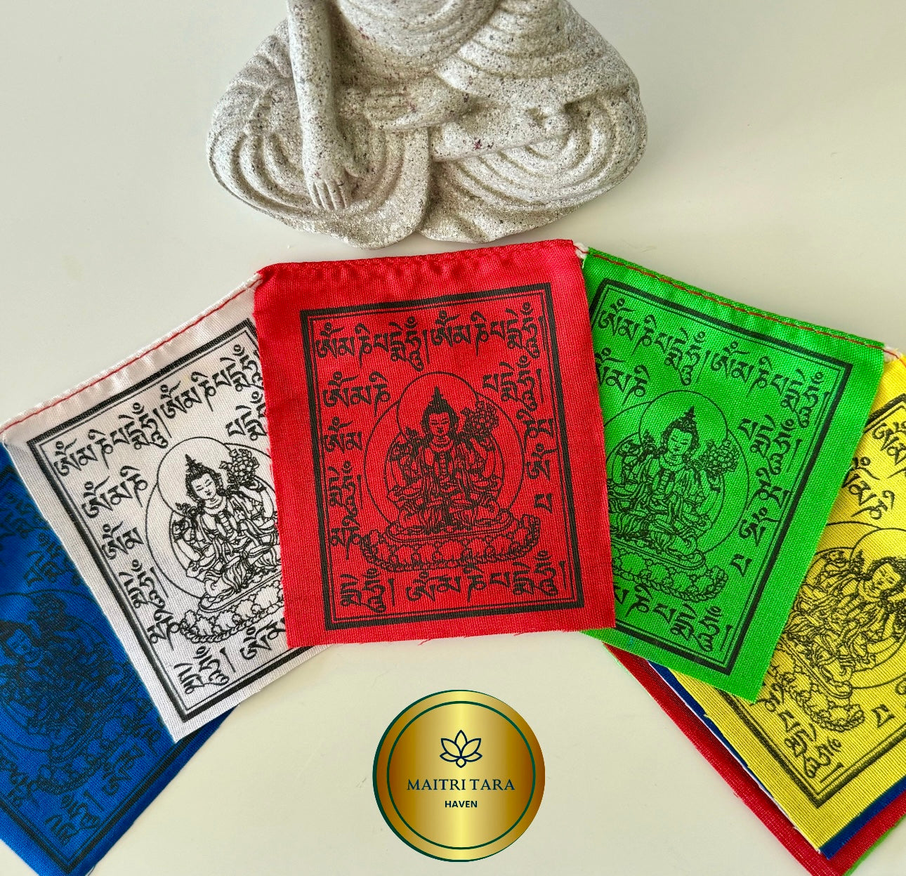Buddhist Deities Prayer Flags