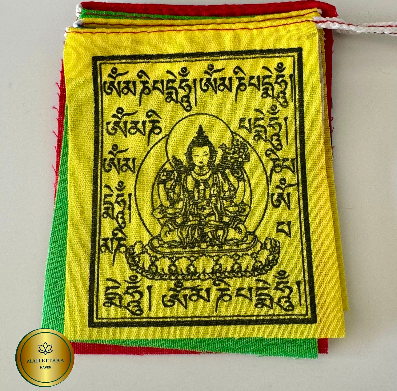 Buddhist Deities Prayer Flags