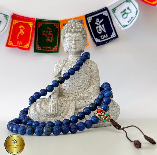 Inner Peace - 108 Lapis Lazuli Mala