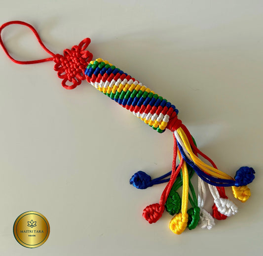 Tibetan Blessing Lucky Vajra Knot