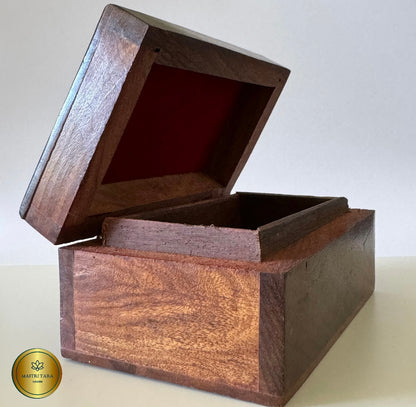 Carved Wooden Box