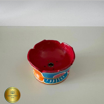Auspicious colours Incense holder