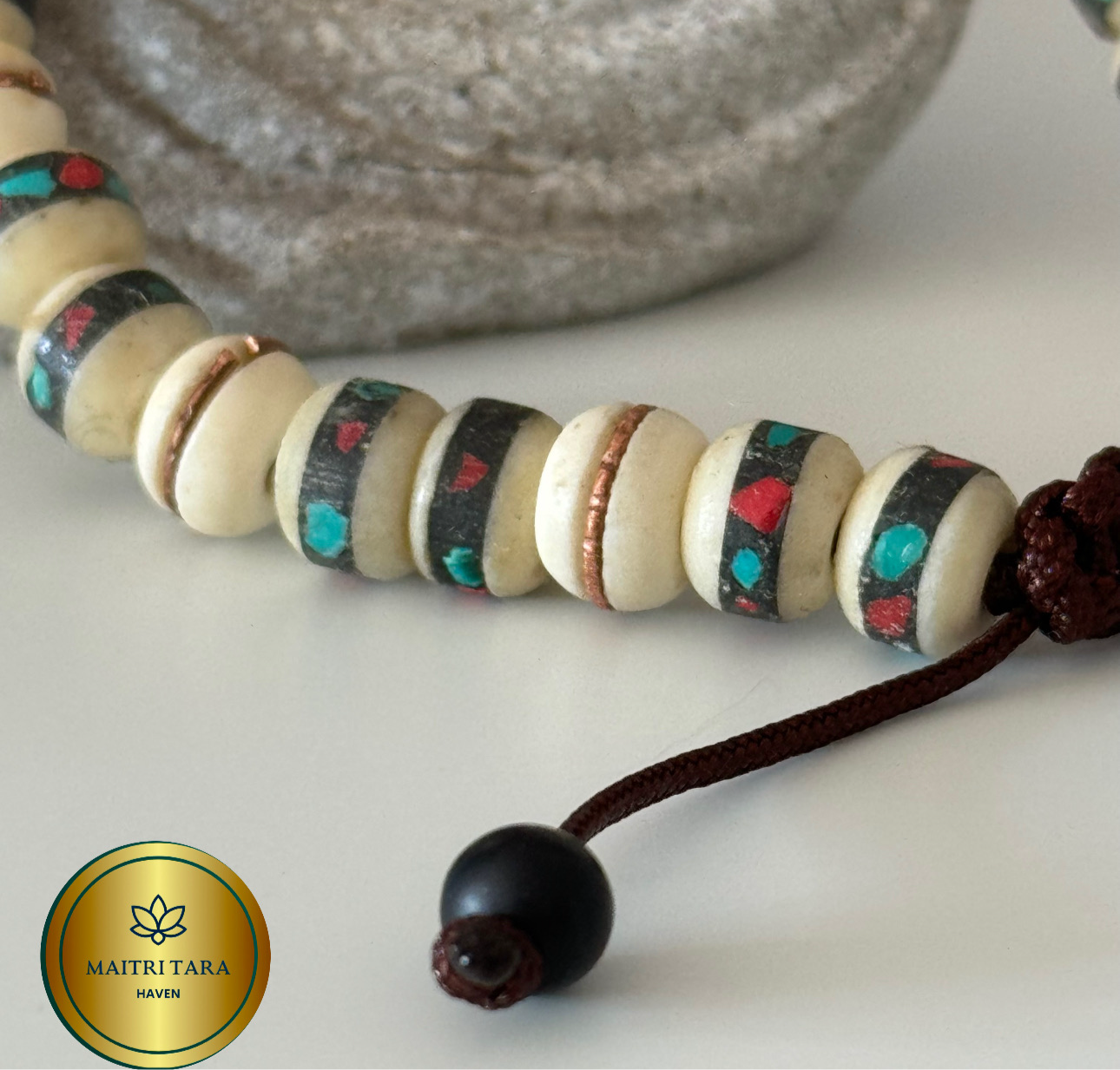 Yak Bone - Wrist Mala