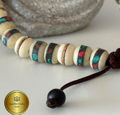 Yak Bone - Wrist Mala