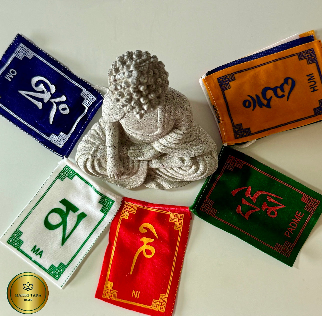 Om Mani Peme Hum Prayer Flags