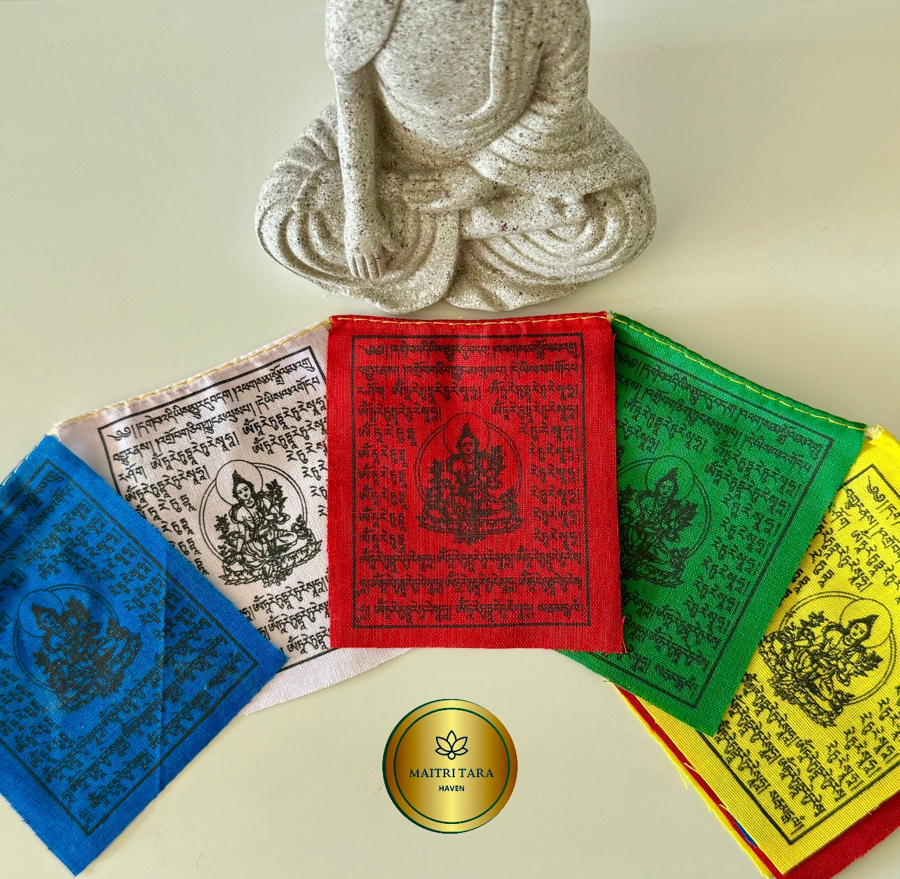 Buddhist Deities Prayer Flags