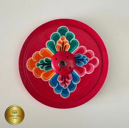 Auspicious colours Incense holder