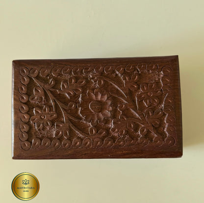 Carved Wooden Box