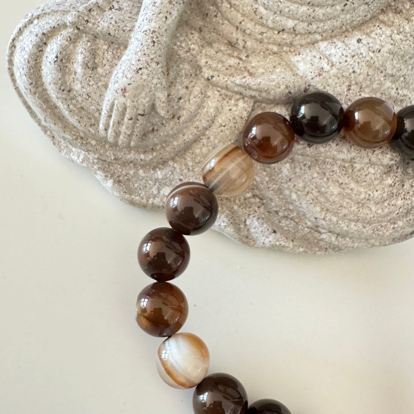 "Sacred Aura" Collection - Wrist Mala