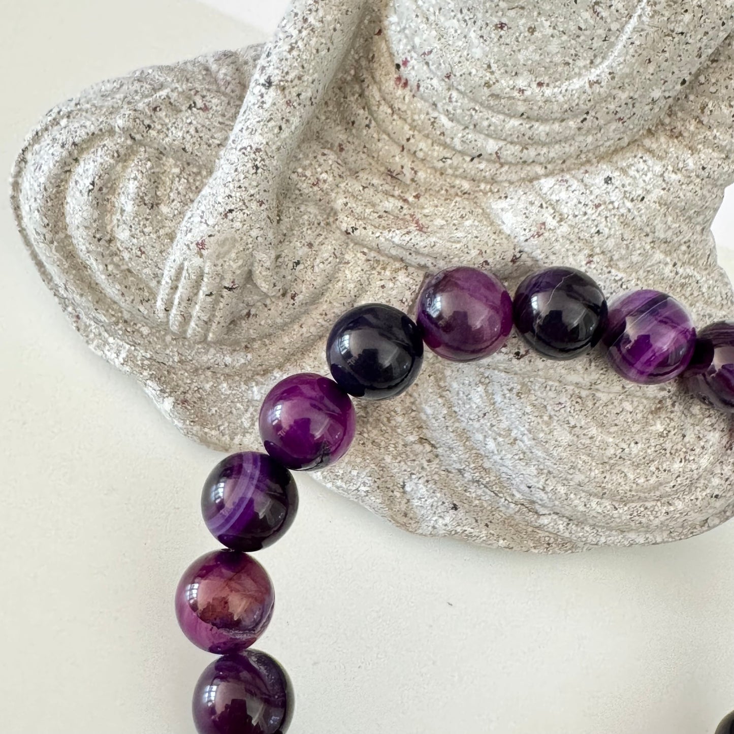 "Sacred Aura" Collection - Wrist Mala